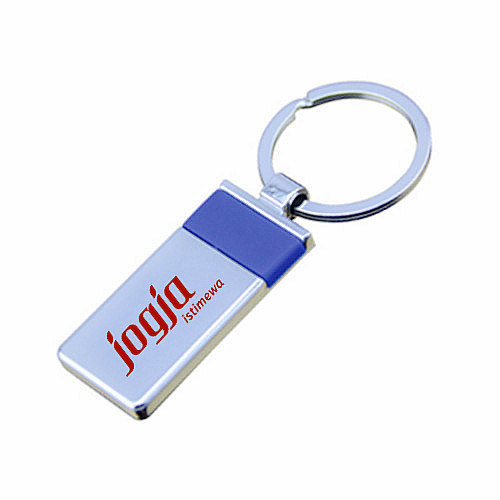 Promotion Pull Apart Shiny Matt Imprint Logo Detachable Keychain (F1059)